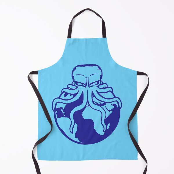 Item preview, Octopus attacks Earth giant alien monster tentacle designed and sold by shirt-o-mat.