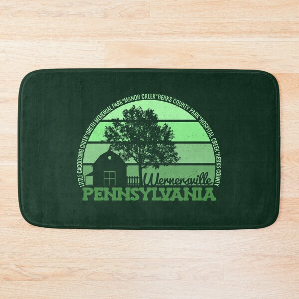 Item preview, Wernersville Pennsylvania Sunset Retro Vintage Local Pride Logo designed and sold by CRHPOD20.