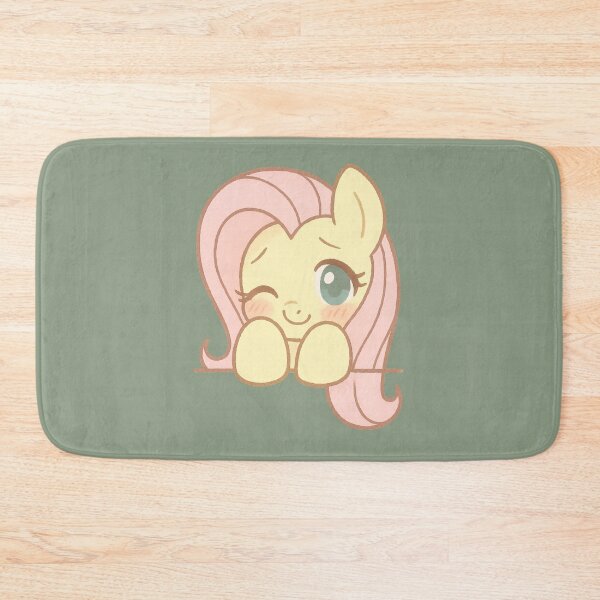 Item preview, Fluttershy Shy Peeker – Blushing MLP Sticker with Kawaii Eyes designed and sold by Rushurban.