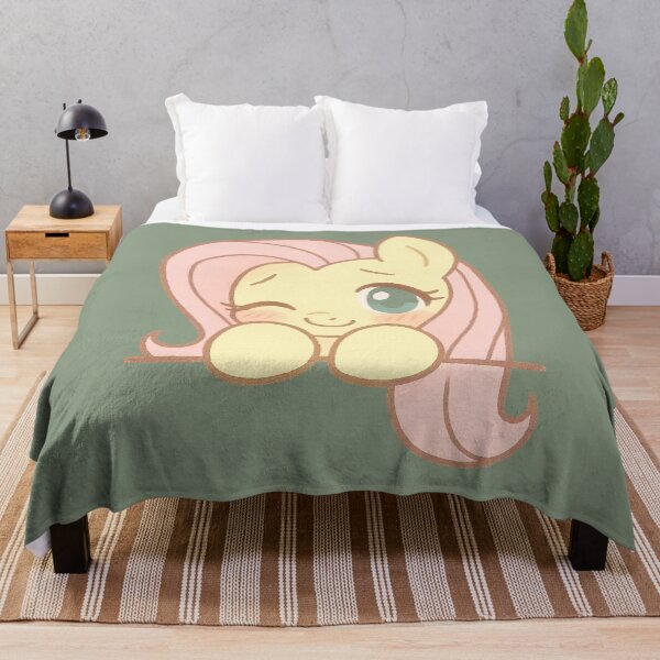 Item preview, Fluttershy Shy Peeker – Blushing MLP Sticker with Kawaii Eyes designed and sold by Rushurban.