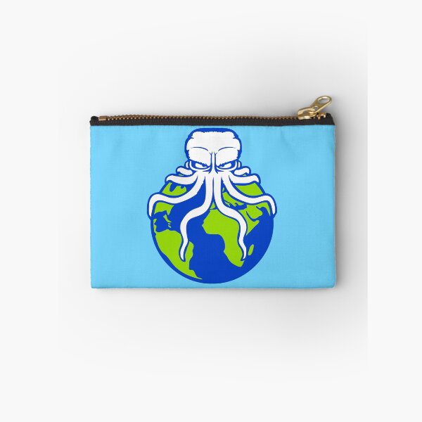 Item preview, Octopus attacks Earth giant alien monster tentacle designed and sold by shirt-o-mat.
