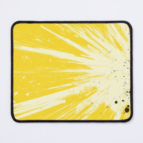 Item preview, Yellow abstract explosion art designed and sold by anytka.