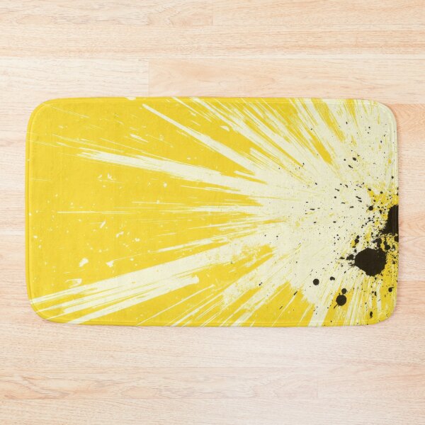 Item preview, Yellow abstract explosion art designed and sold by anytka.