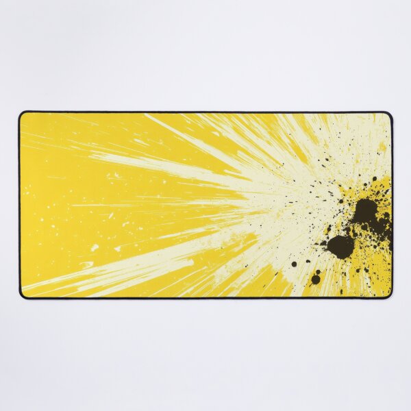 Item preview, Yellow abstract explosion art designed and sold by anytka.