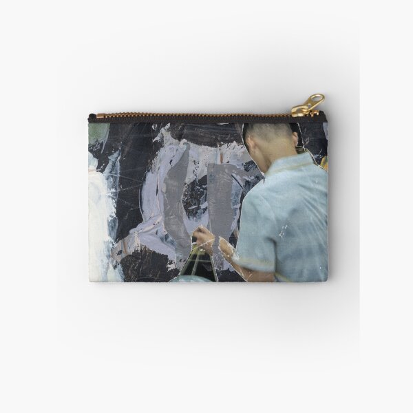 Item preview, Abstract Contemporary Nurse Collage Cutout Paper Painting Medical Scrubs Person designed and sold by pngrktes-art.