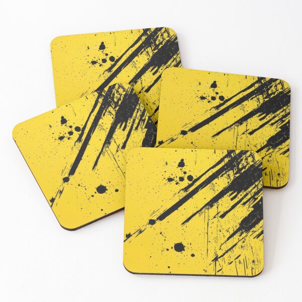 Item preview, Yellow and black abstract art design designed and sold by anytka.