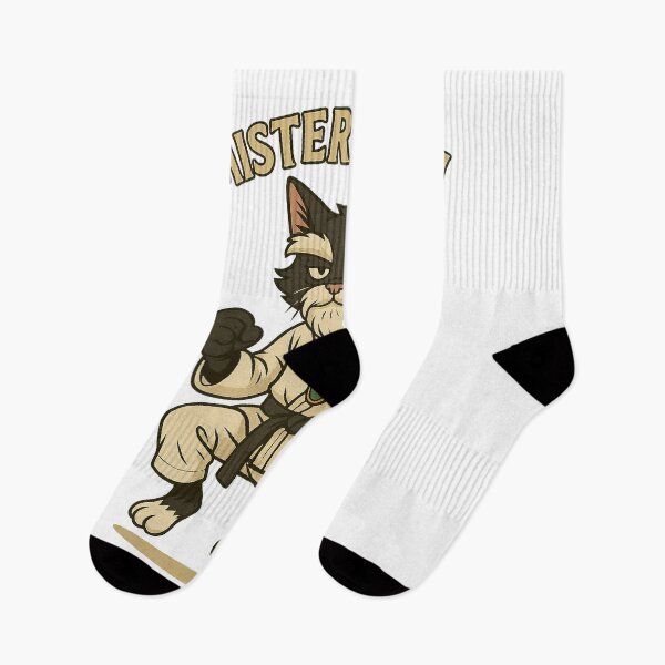 Item preview, Sensei Meowi – The old master of the cat art designed and sold by Kunst-Shirt.