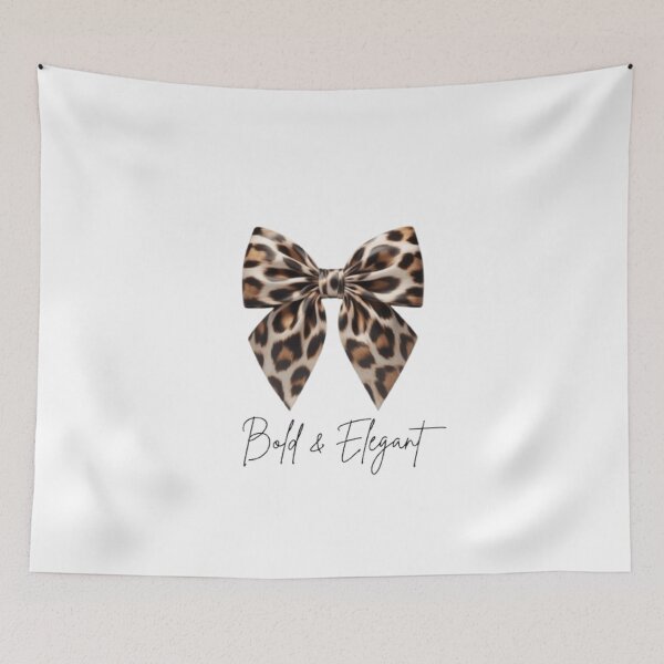 Item preview, Cute Leopard Bow designed and sold by ArtQueen777.