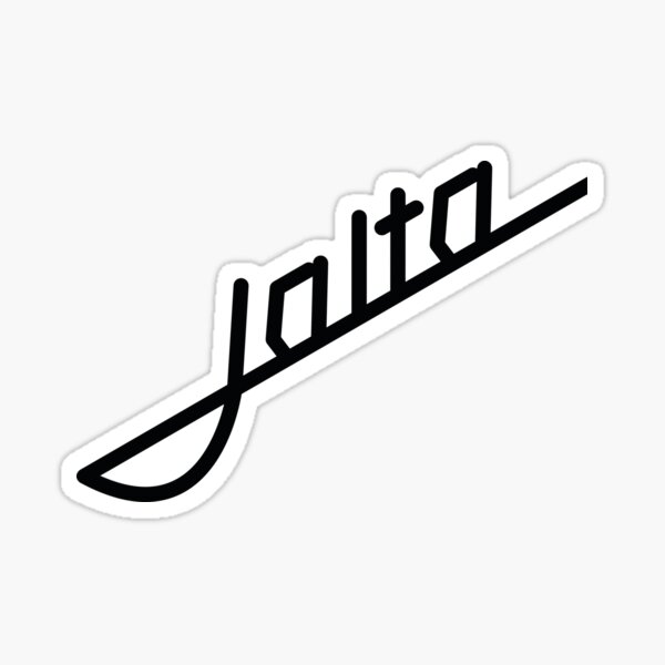 Artikel-Vorschau von Jalta-Emblem in Schwarz, designt und verkauft von knappidesign.