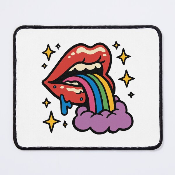 Item preview, Shiny rainbow red lips designed and sold by Jackypin.