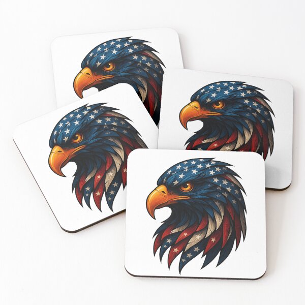 Item preview, American eagle in flag style USA designed and sold by umfhn.