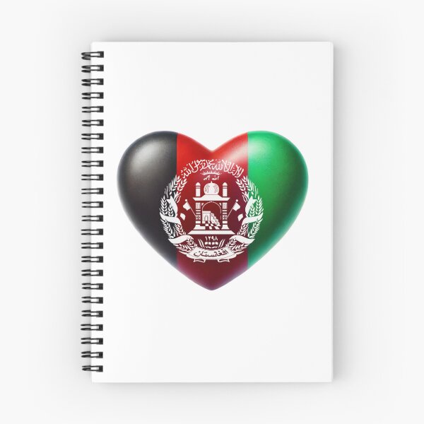 Item preview, Afghanistan Heart Flag Watercolour Style designed and sold by FlagWardrobe.