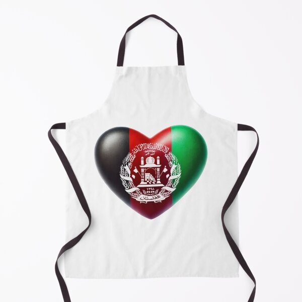 Item preview, Afghanistan Heart Flag Watercolour Style designed and sold by FlagWardrobe.