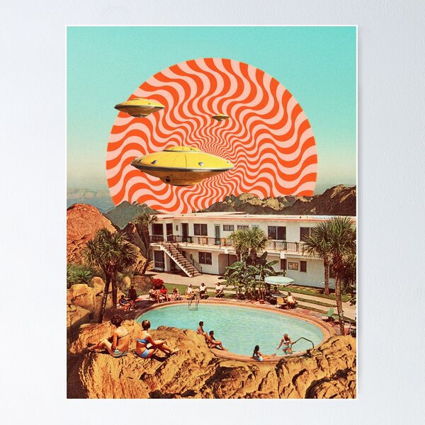 Item preview, UFO VIP Pool Party designed and sold by Vertigo Artography.