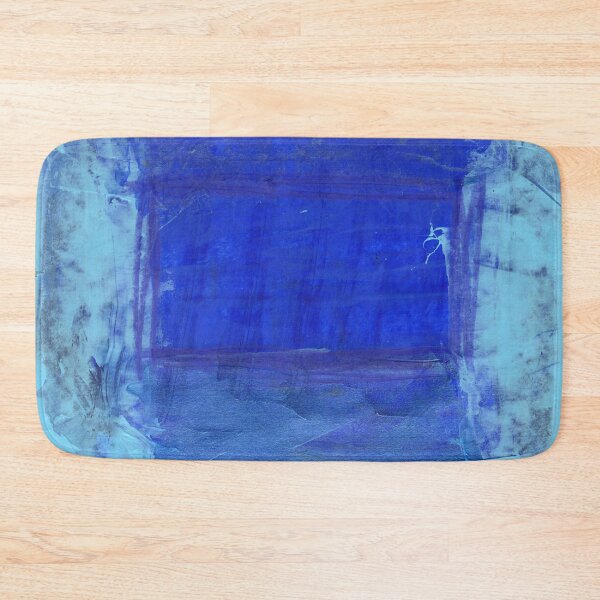 Item preview, Blue Bold Blocked Texture Layered Abstract Modern Contemporary Interior  designed and sold by pngrktes-art.