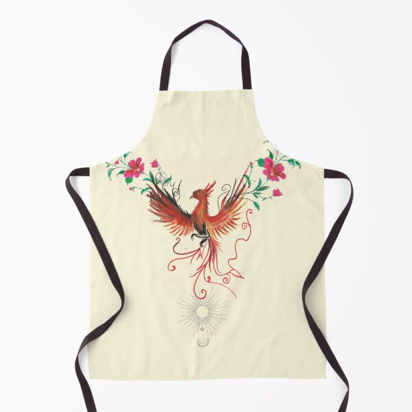 Item preview, Phoenix with flowers designed and sold by Celialice.