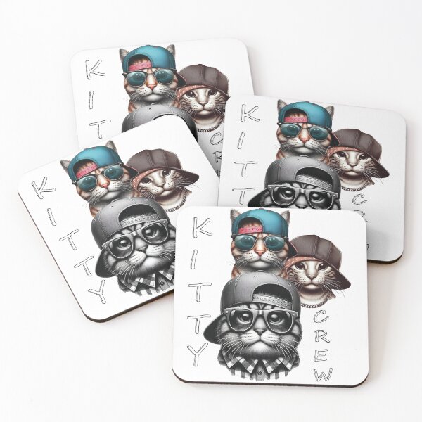 Item preview, Kitty Crew designed and sold by DiditDesign.