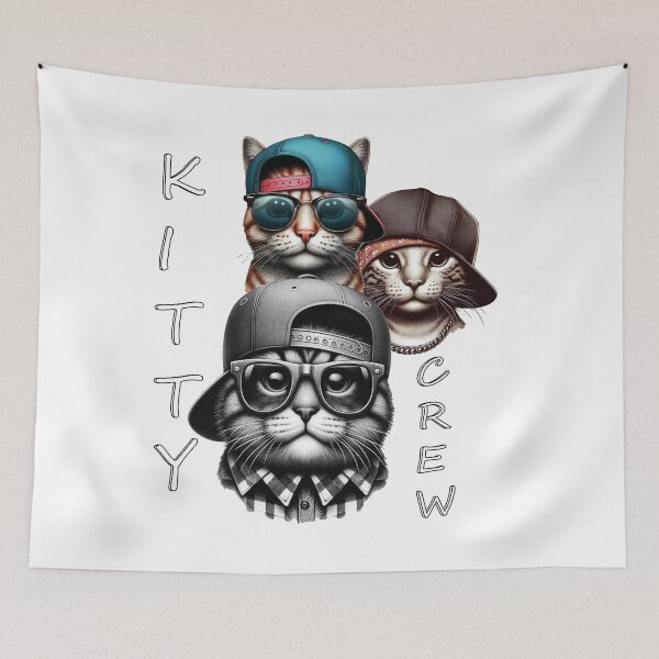 Item preview, Kitty Crew designed and sold by DiditDesign.