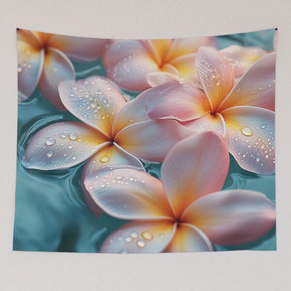 Item preview, Floating Plumerias designed and sold by SirenSpellStudios.