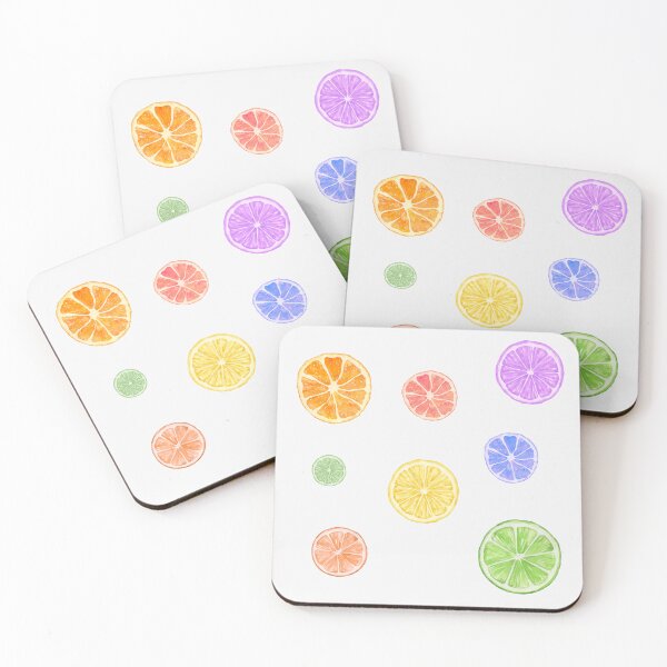 Item preview, citrus fruit watercolor multipack designed and sold by sno0dle.