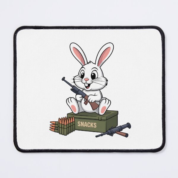 Item preview, Bunny Ammo Crate – Snacks Not Included designed and sold by Fragy72.