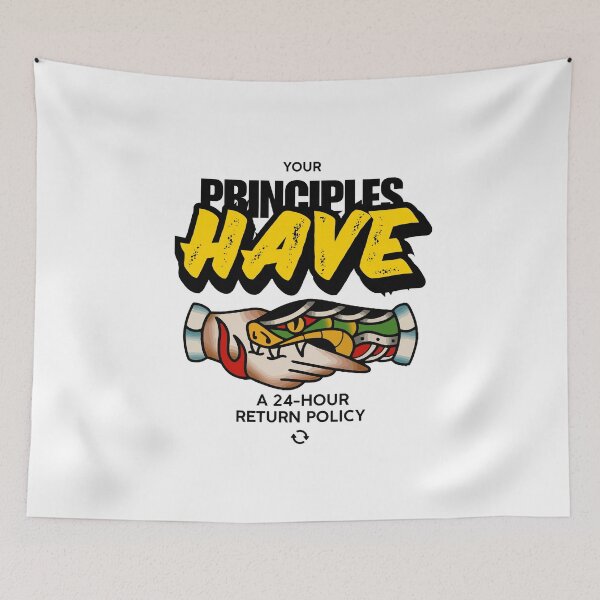 Item preview, Your principles have a 24-hour return policy designed and sold by Peerless-Prime.