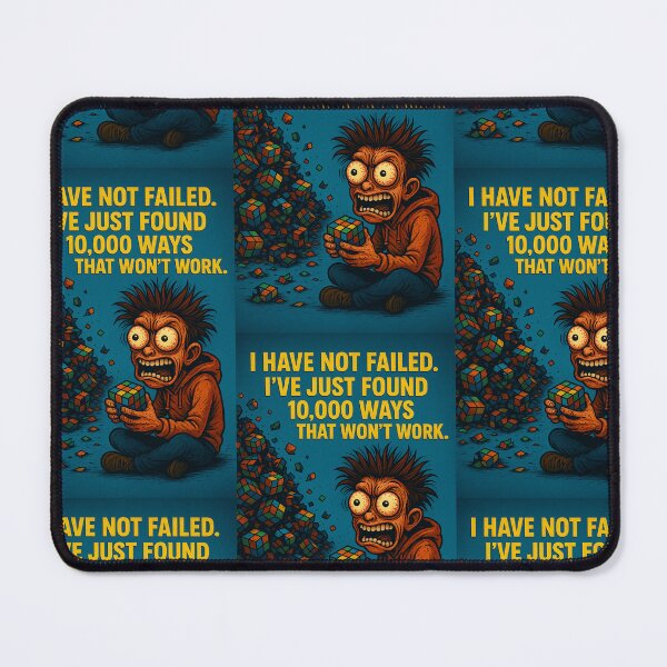 Item preview, I have not failed. I've just found 10,000 ways that won't work. designed and sold by TheDripCartel.