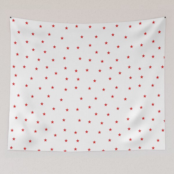 Item preview, red stars designed and sold by Aesthetic Crew.