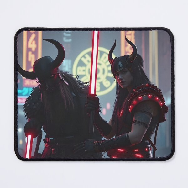 Item preview, Cyberpunk Viking designed and sold by laurencecrea.