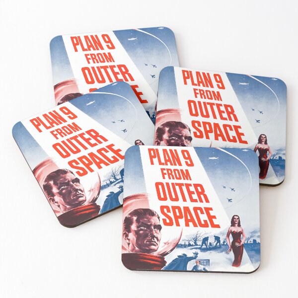 Item preview, Plan 9 from Outer Space – Vintage Sci-Fi Movie Poster (1959) designed and sold by Lukasphere.