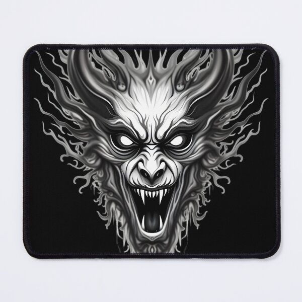 Item preview, Primal Fury: Tribal Demon Head designed and sold by ShadowAndSlate.