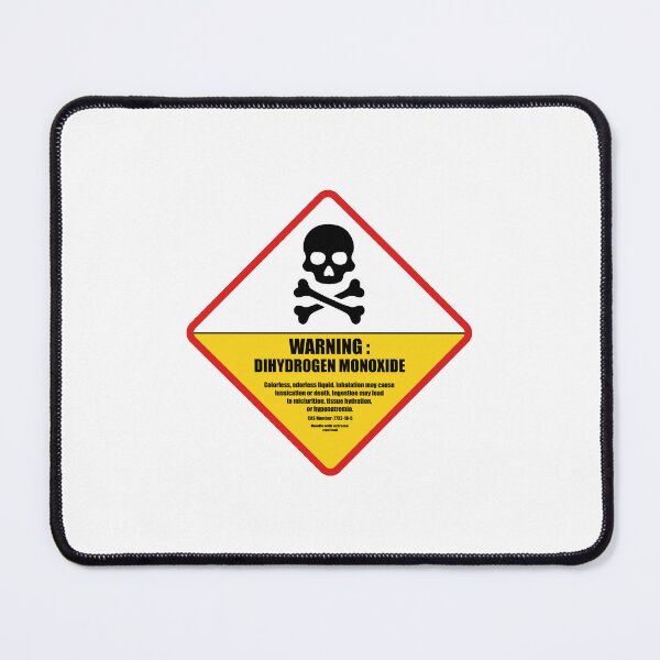 Item preview, Dihydrogen Monoxide designed and sold by BrightNook.