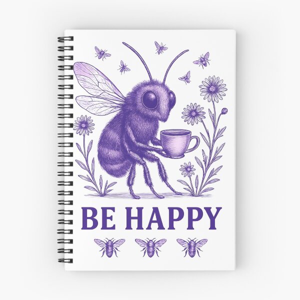 Item preview, Bee Happy Blue - The Bee Sides Series designed and sold by OpenArt.