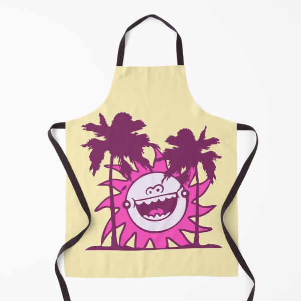 Item preview, Happy Laughing Sun Behind Two Palms Vacation Comic designed and sold by shirt-o-mat.
