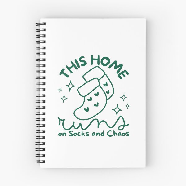 Item preview, This home runs on socks and chaos designed and sold by Peerless-Prime.