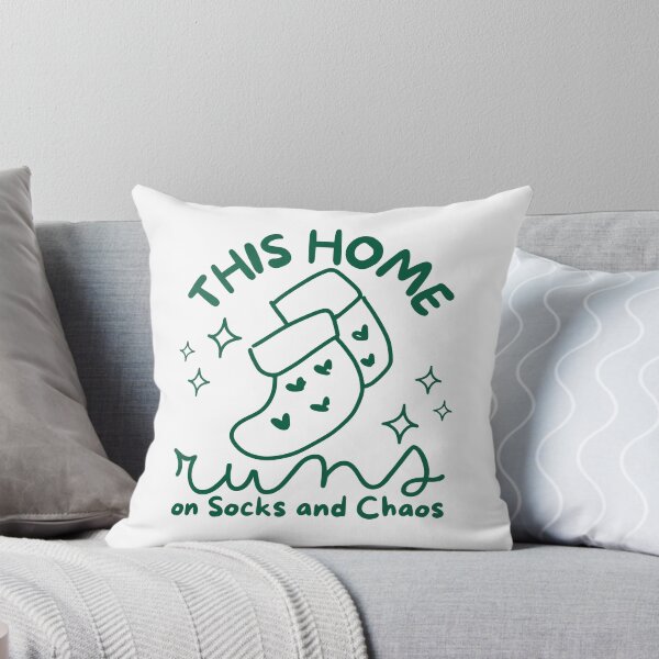 Item preview, This home runs on socks and chaos designed and sold by Peerless-Prime.