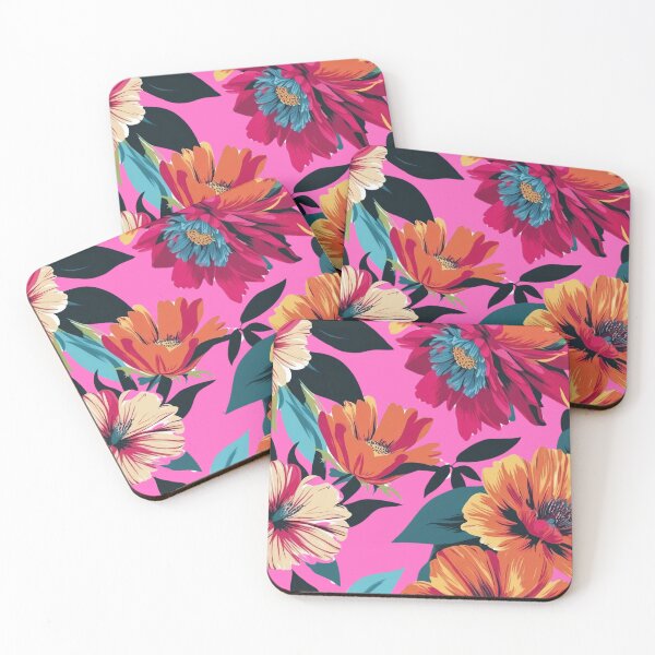Item preview, Flower Tapestry in Pink designed and sold by Forest Aura Vibes.