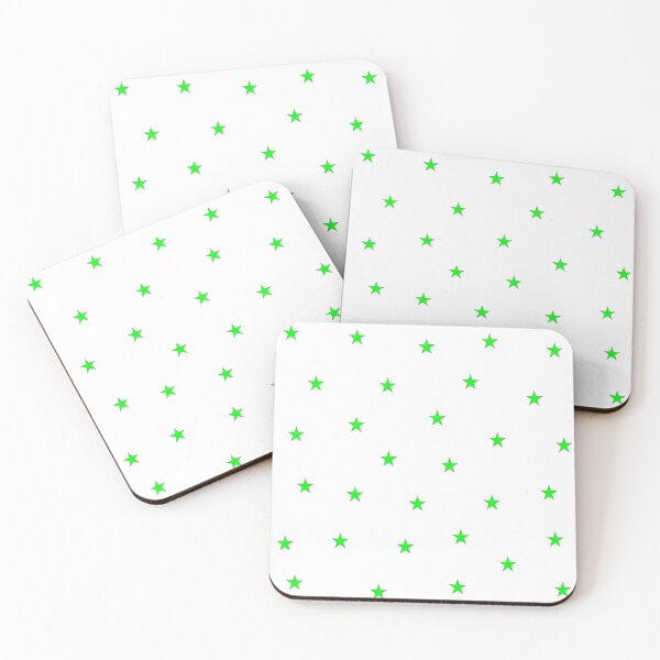 Item preview, green stars designed and sold by Aesthetic Crew.