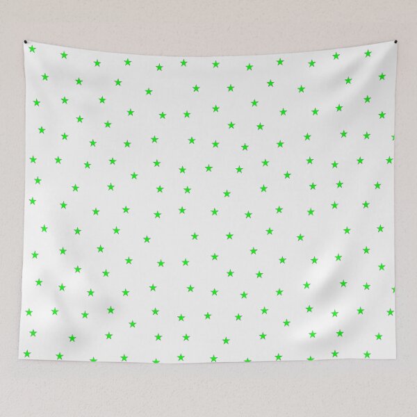 Item preview, green stars designed and sold by Aesthetic Crew.