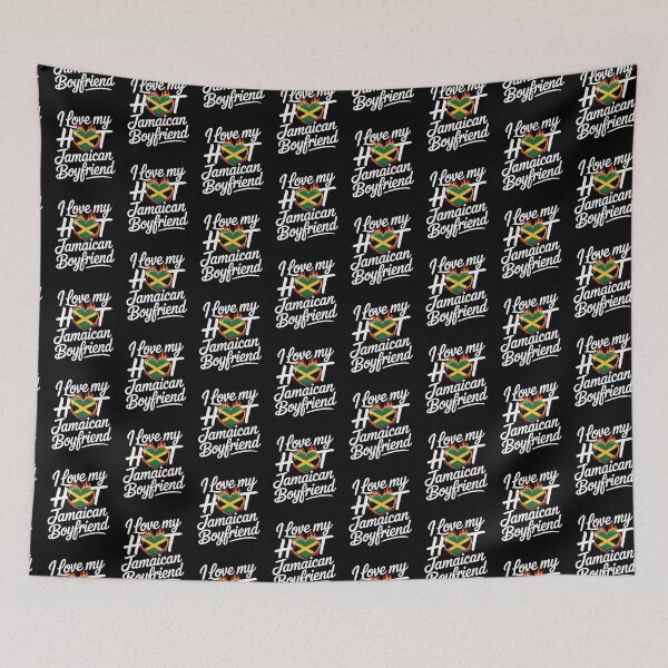 Item preview, Hot Jamaican Boyfriend Heart designed and sold by Betsytiptoe.