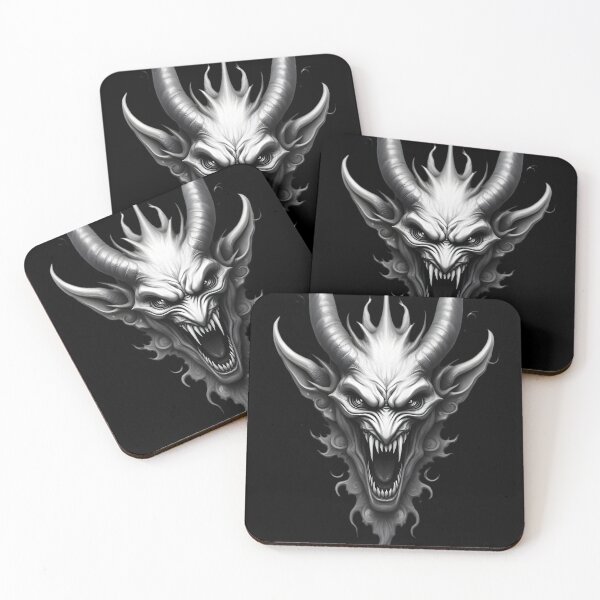 Item preview, Spiked Terror: Hellish Tribal Devil designed and sold by ShadowAndSlate.