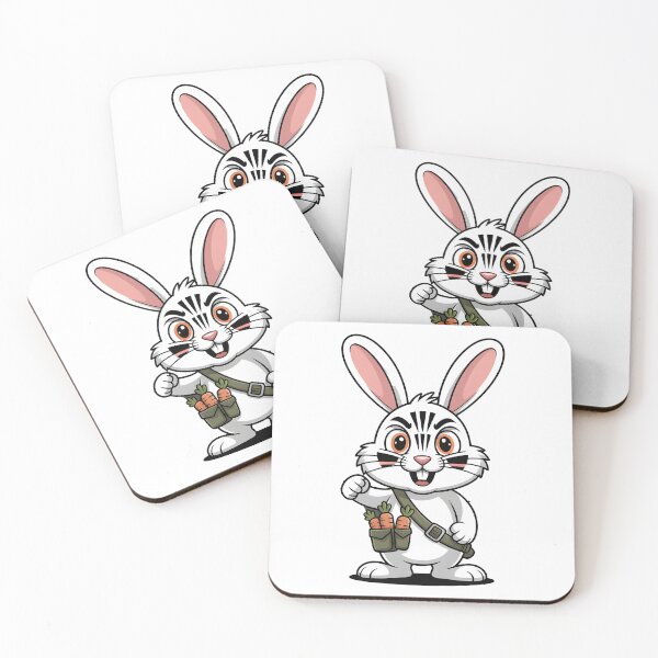 Item preview, Painted Bunny – Veggie Specialist designed and sold by Fragy72.