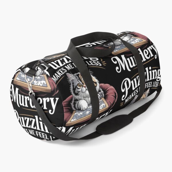 Item preview, Puzzling Makes Me Feel Less Murdery designed and sold by Redgiant87x.