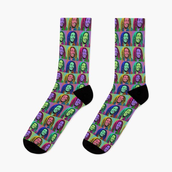 Item preview, Bob Marley Color Pop Portrait Grid designed and sold by Enea Kelo.