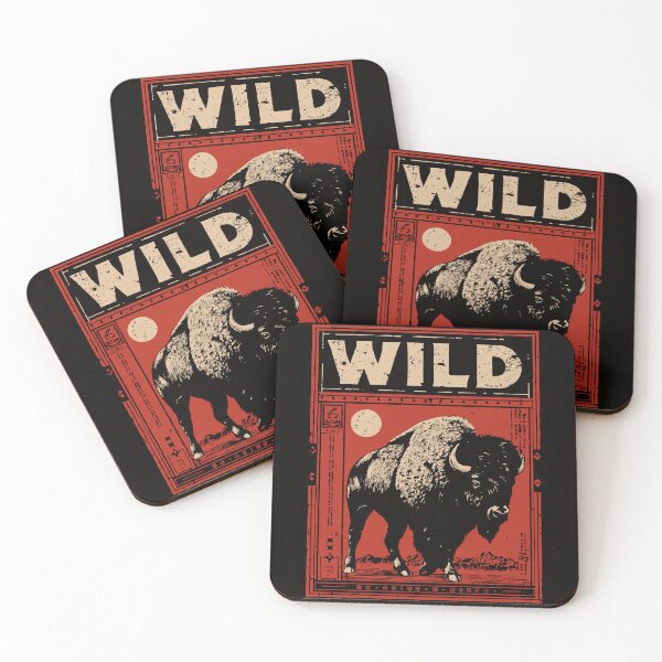 Item preview, Wild Bison – Retro Japanese Propaganda Poster Art designed and sold by TuncGK.