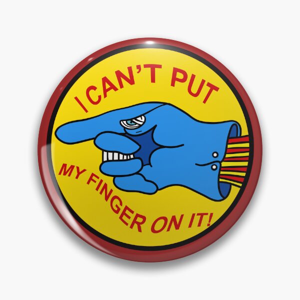 Item preview, Put my finger on it - Flying Glove love Blue Meanies Pepperland Yellow Submarine character  designed and sold by Kludoman.