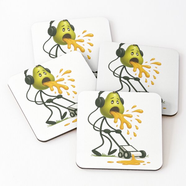 Item preview, “Too Juiced to Mow – Pear Breakdown” designed and sold by Kimmy and Zamiah Art.