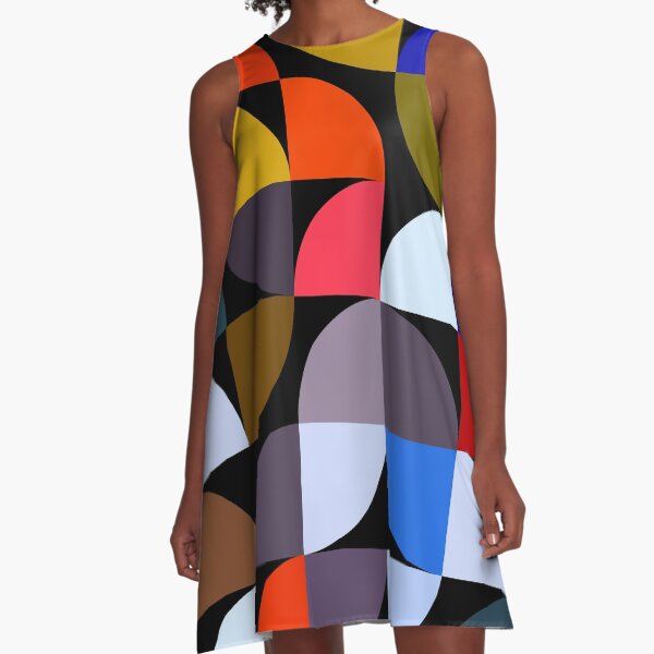 Item preview, Sophisticated Geometric Vibrantly Colorful Abstract Design Pattern designed and sold by DEC02.
