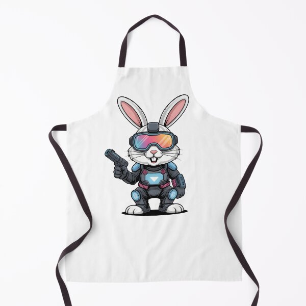 Item preview, Cyber Ops Bunny – High-Tech Fluff in Armor Mode designed and sold by Fragy72.
