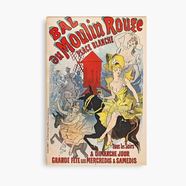 Artikel-Vorschau von Bal au Moulin Rouge – Jules Chéret (1889), designt und verkauft von Lukasphere.